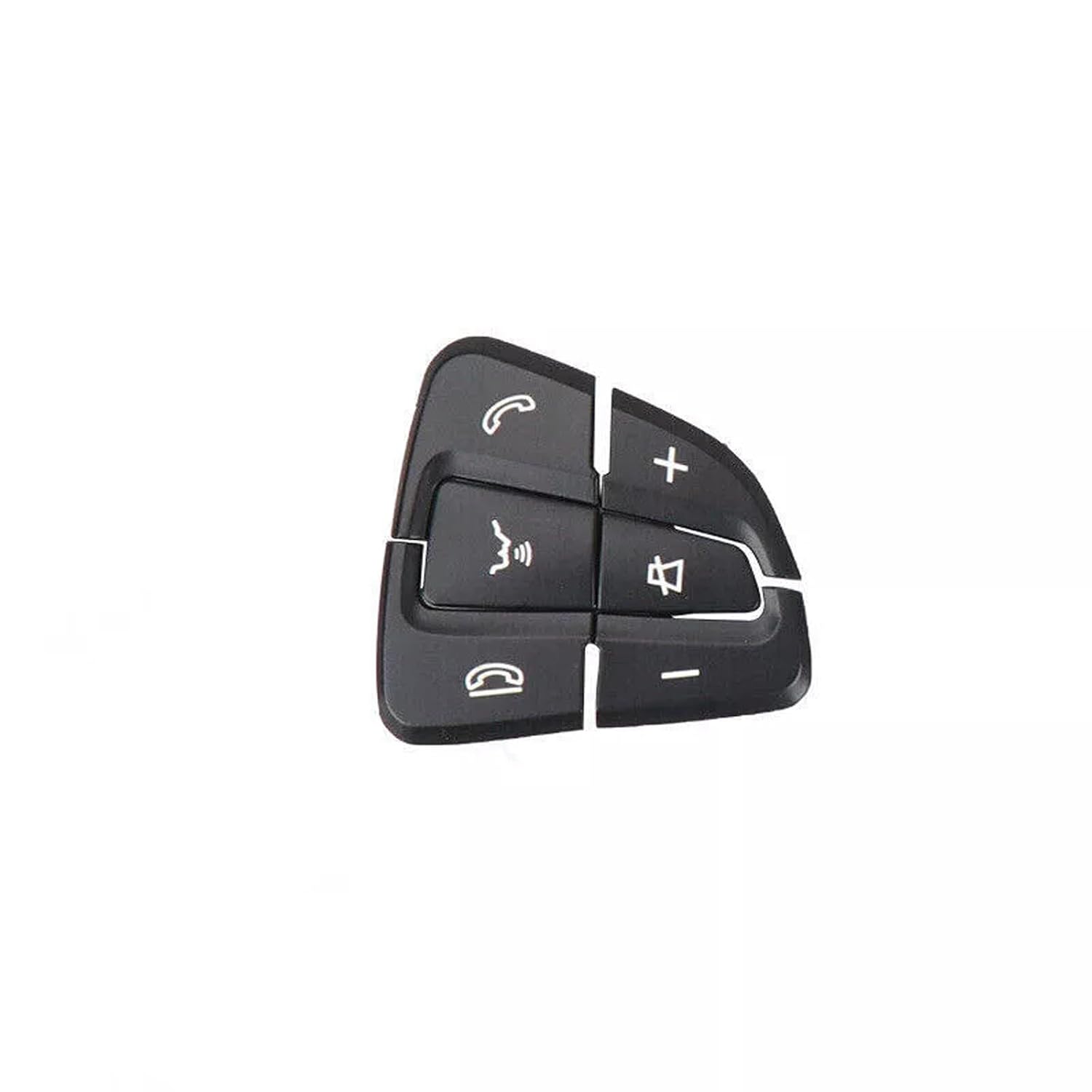 ya 4 8.8 Pair of L&R Steering Wheel Switch Button Covers Black for Mercedes W292 W176 W166. 