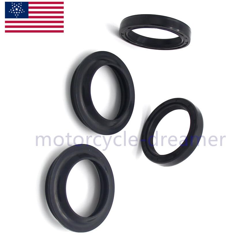 ya 13 9.15 baidi Fork Dust Wiper Oil Seal Kit for Kawasaki GPZ900R ZX900A ZX750F/ZN1100B 1984-85