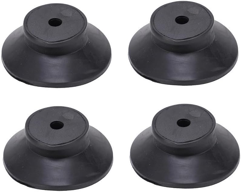 ya 26 10.21 baidi 4* - Air-Compressor Black Rubber Pad Replacement Foot Pads M6 Vibration Isolator