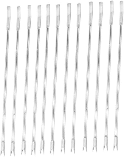 ya 14 9.20 baidi 12 PCS Multi-function Needle for Mini Seafood Forks Shrimp Picks Travel Nut Lobster-1