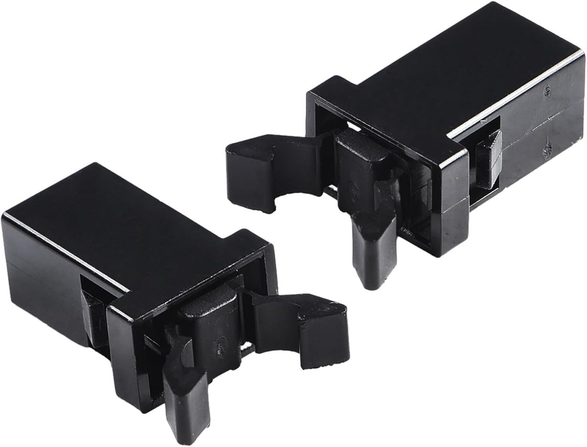 ya 13 9.15 baidi Console Latch Car Sunglasses Holder Sweeper 2pcs Black Auto Accessories