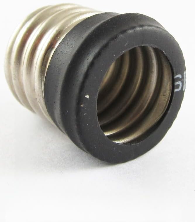 ya 26 10.21 baidi 50pcs E17 Male to E14 Female Socket Base LED Halogen CFL Light Bulb Lamp Adapter