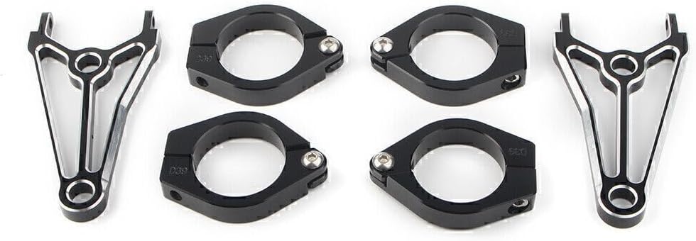ya 6 8.14 39mm Motorcycle Headlight Mount Bracket Fork Head Lamp Holder for Harley Dyna