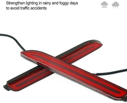 ya 4 8.10 for Toyota RAV4 2019-23 LED Rear Fog Light Tail Bumper brake Driving Light 2X