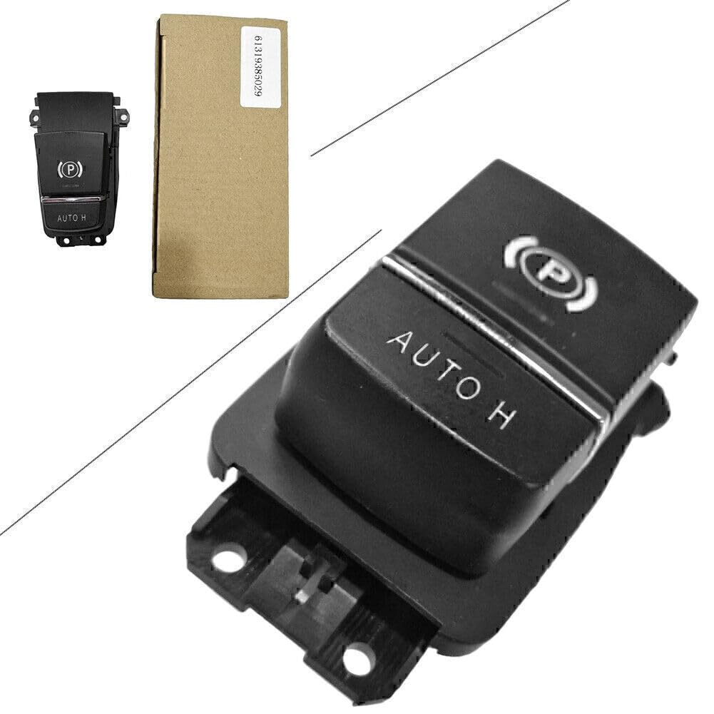 ya 4 8.8 Car Parking Brake Control Switch H Hold Fit for BMW 5 6 Series X3 61319385029 Black
