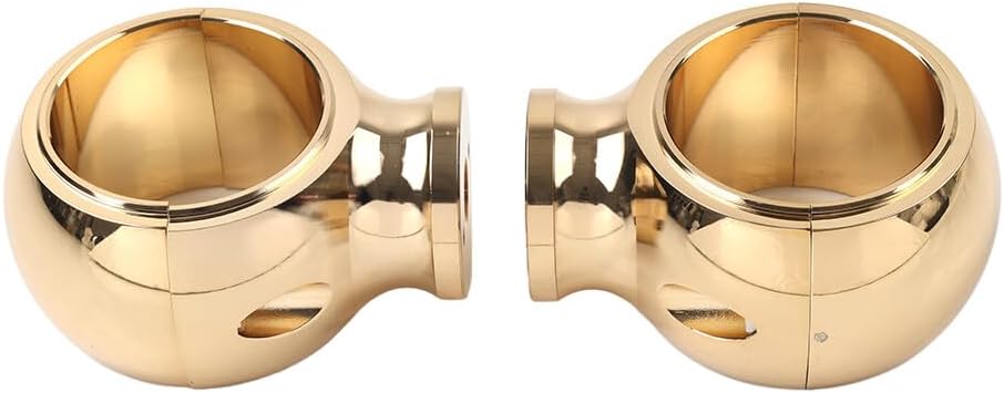ya 6 8.14 2 Rise Handlebar Riser Clamp Mount Gold for Harley Sportster Softail
