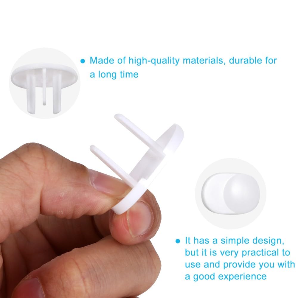 ya 13 9.15 baidi 60 Pcs Power Socket Protective Cover Electrical Covers for
