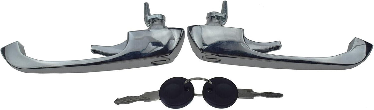 ya 11 9.14 zhengce Outer Door Handle Set with 2 Identical Keys Suitable for VW TYPE2 Bus 1969-