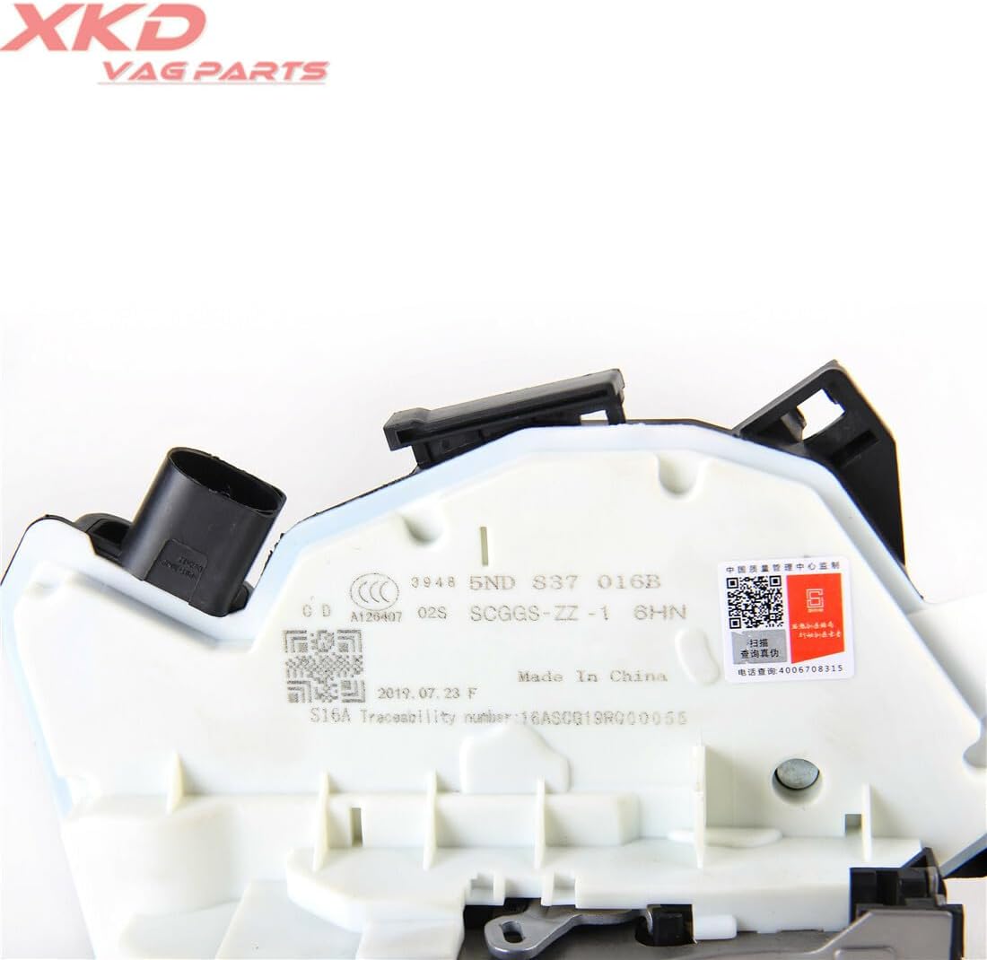 ya 11 9.14 baidiDoor Lock Latch Actuator Passenger Front Right Side for VW for Tiguan CC Scirocco