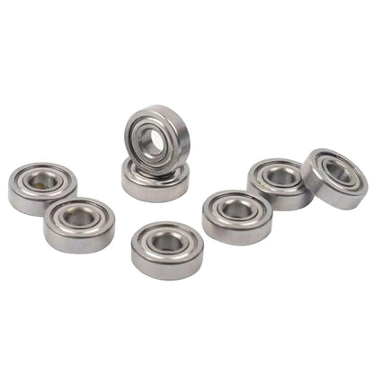 ya 16 10.20 baidi 10Pcs Carbon Steel 8 * 16 * 5mm Deep Groove Ball Bearing for Mini ature 688zz Kit K