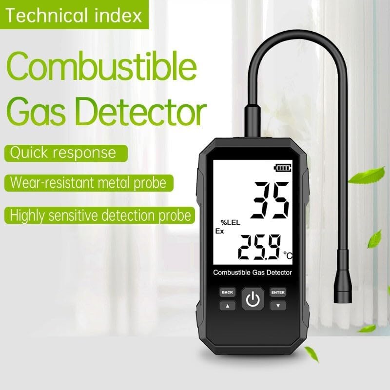 ya 16 10.20 baidi Handheld Combustible Gas Detector Gas Leak Detector for Natural Gas Coal Gas