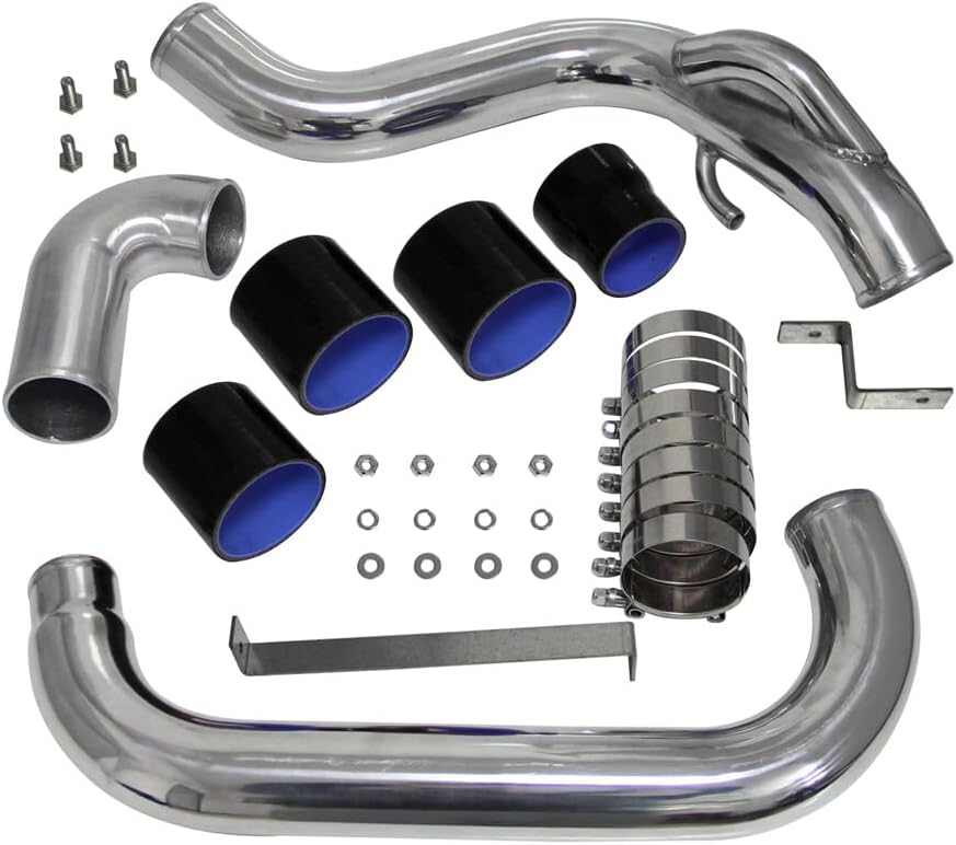 ya 4 8.14 Intercooler Piping Kit for Nissan Silvia S14 S15 200SX 240SX SR20DET 93-02 Black