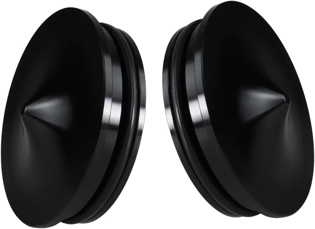 ya 4 8.10 2x Black Swingarm Pivot Cover Cap for Harley Night Street Rod V-Rod VRSC 06-2017