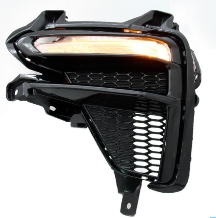 ya 9 10.24 for Kia Forte 2019-2020 2021 Halogen Front Bumper Fog Lamp Bracket Signal Lamp