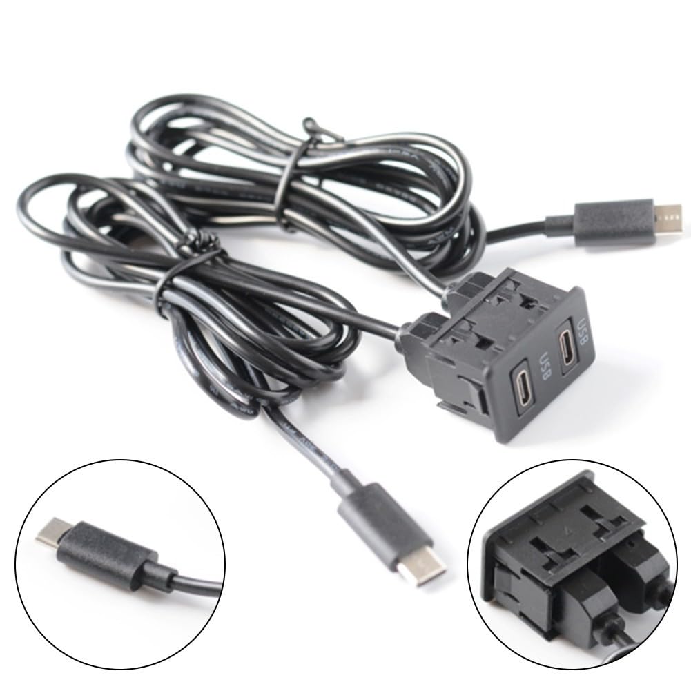ya 23 10.7 baidi Automotive for Dash Mounting Solution with Dual TYPEC Ports and 145cm Cable