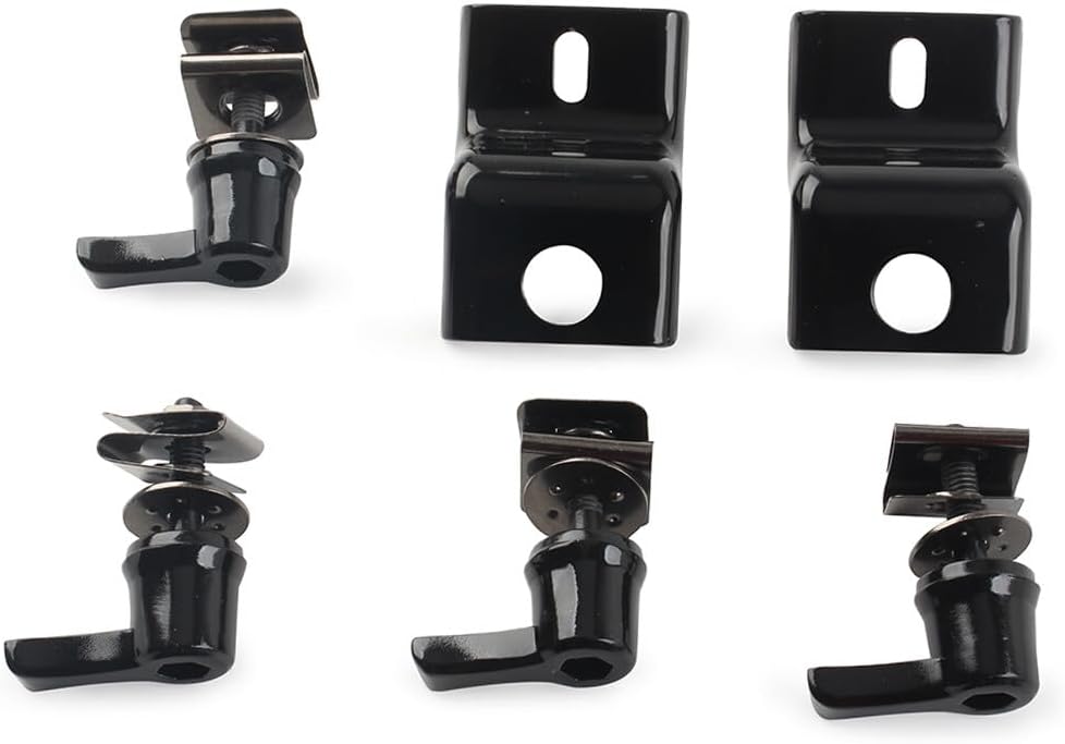ya 11 9.14 baidiSaddlebag One Touch Upgrade Kit for Harley Electra Road Glide FLHR Classic Black