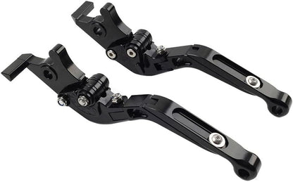 ya 6 8.24 baidi CNC Folding Extendable Brake Clutch Levers for BMW G310R/G310GS 2017-2021 Black