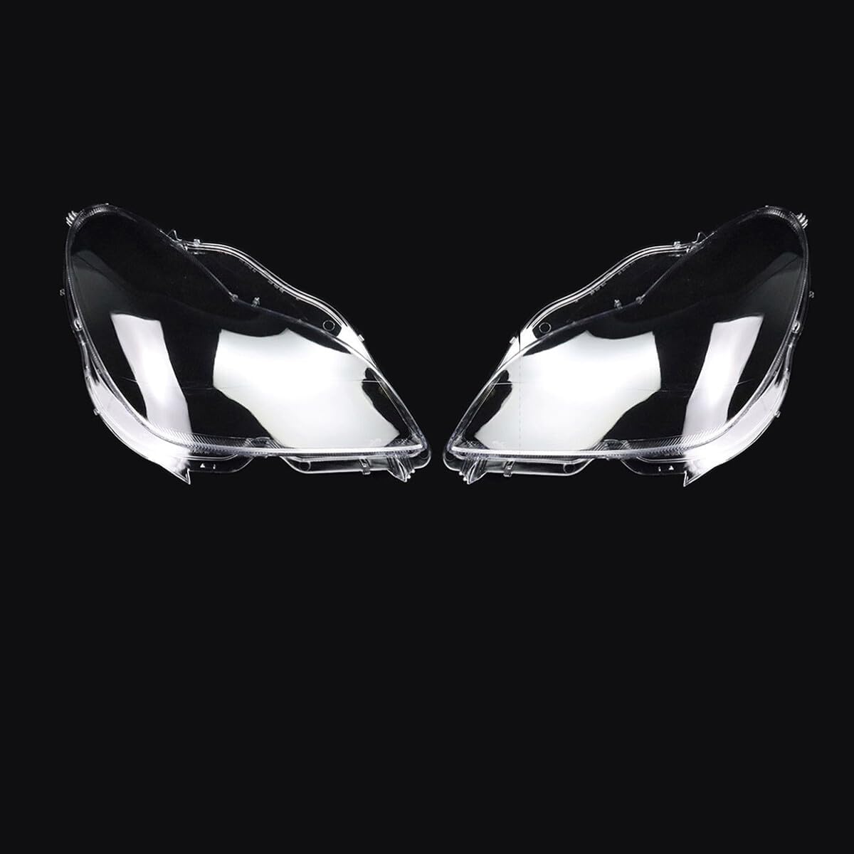 ya 10 9.16 zhengce Pair of headlight glass spreader for 2006-2011 Mercedes W219 CLS350 CLS500