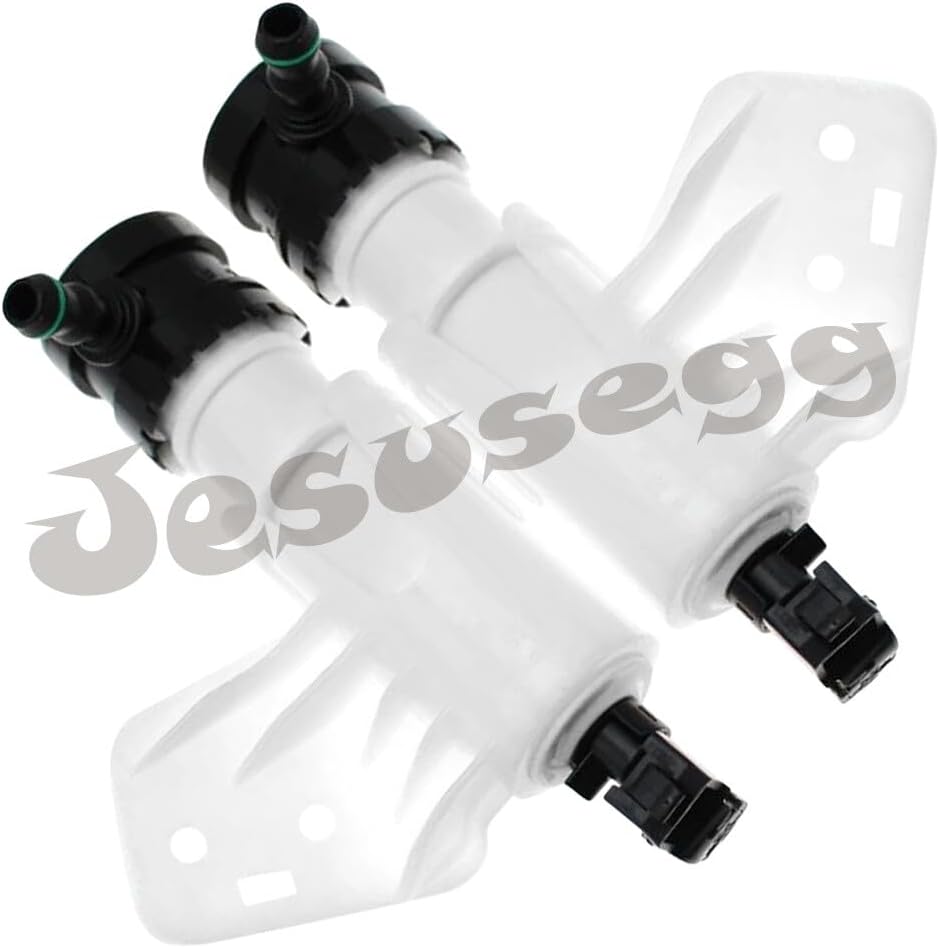 ya 7 8.24 baidi Pair LH+RH Headlamp Water Spray Nozzle Fits 15-19 for Hyundai Sonata Hybrid LF