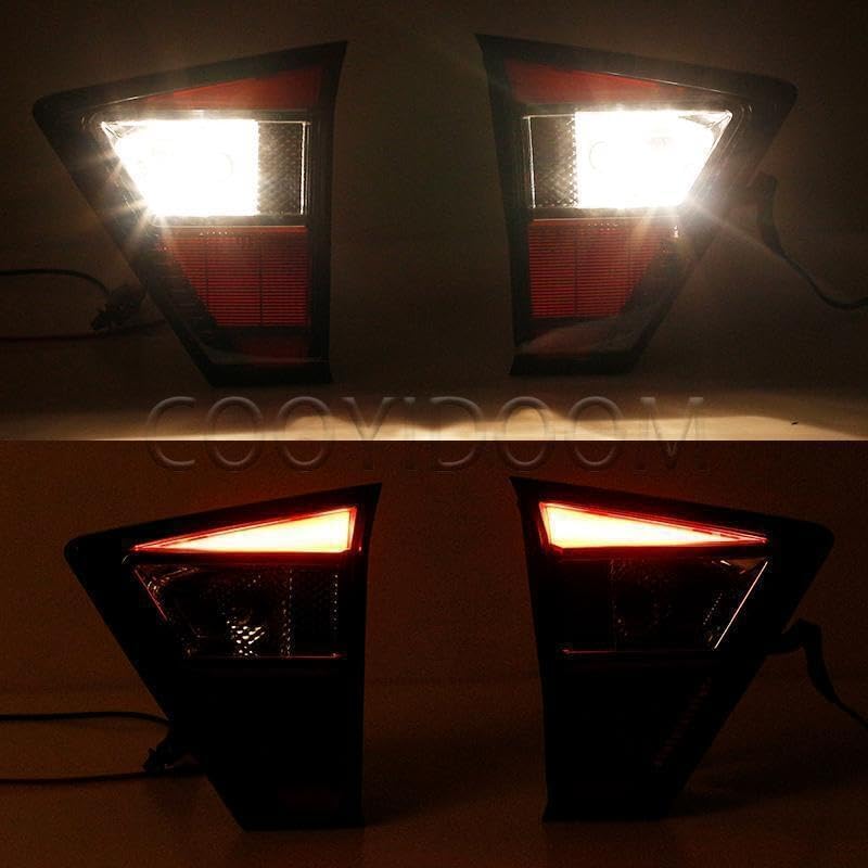 ya 2 8.15 1-piece set of for Ford Escape 2017, 2018, 2019, left inner rear taillight with red light and bulb