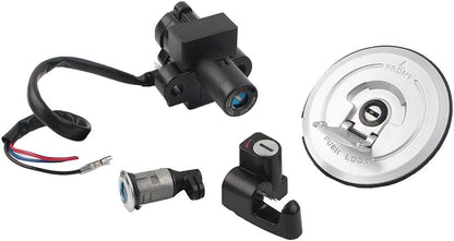 ya 6 8.24 baidi Fuel Gas Tank Cap Ignition Switch Lock Key Set Fit for Honda CBR250 Hornet 250 98-02