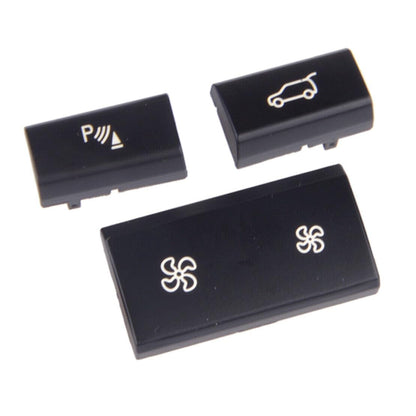 ya 13 9.15 zhengce 1 Set Air Heater Air Conditioner Switch Button Cover Trim Fits for BMW X5