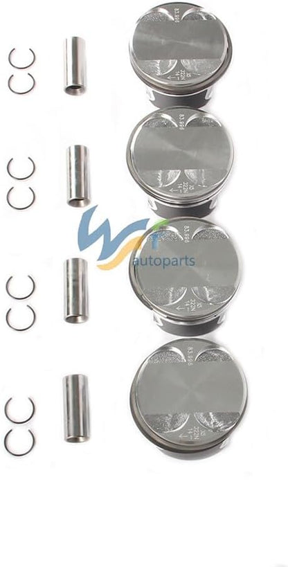 ya 4 8.14 2.0L Pistons & Rings Kit Fit for BMW 120i 320i 520i X1 X3 11257548001