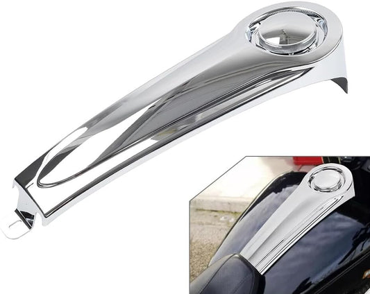 ya 4 8.10 Stretched Dash Fuel Gas Tank Console Panel for Harley Touring Baggers 1986-2007