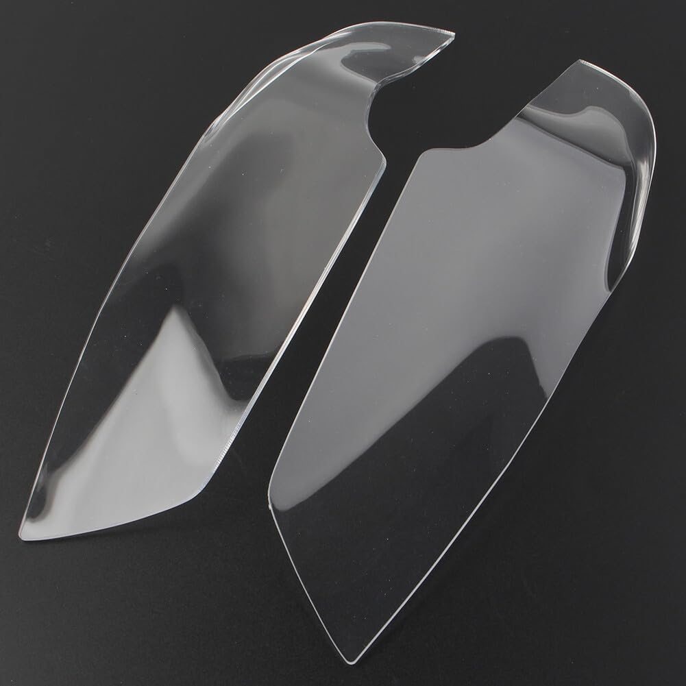 ya 6 8.14 Clear Front Headlight Guard Shield Screen Lens Cover for Yamaha R25 R3 2012-2017