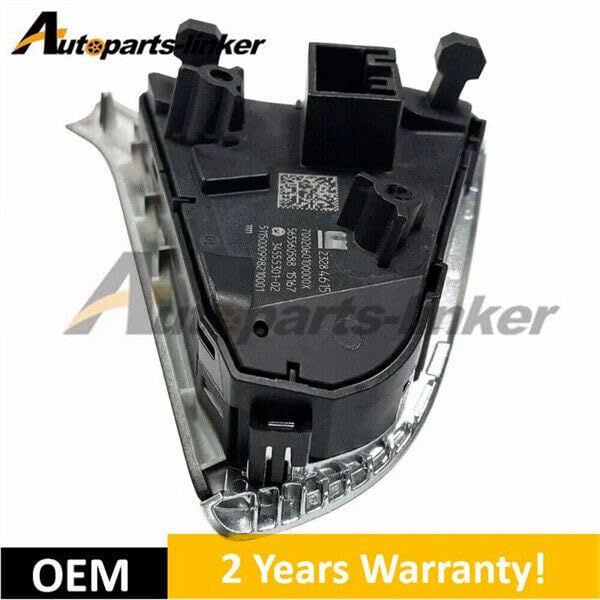 ya 5 8.10 23284615 Steering Wheel Cruise Switch for 18-2020 for Buick Envision (Heated, Left)