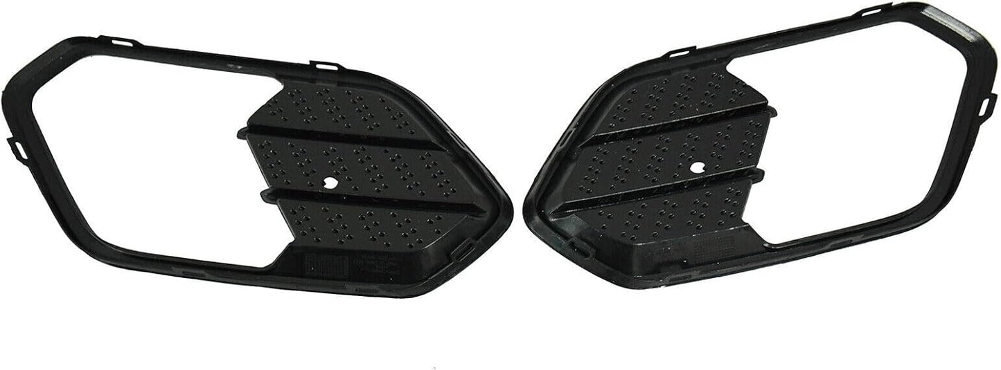 ya 7 8.24 baidi Front Fog Light Lamp Cover Bezels Right & Left for Ford Escape Kuga 2017-2019