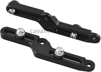 ya 23 10.7 baidi Motorcycle Black Aluminum Adjustable Windscreen Bracket for Honda CB500X 2017-upa