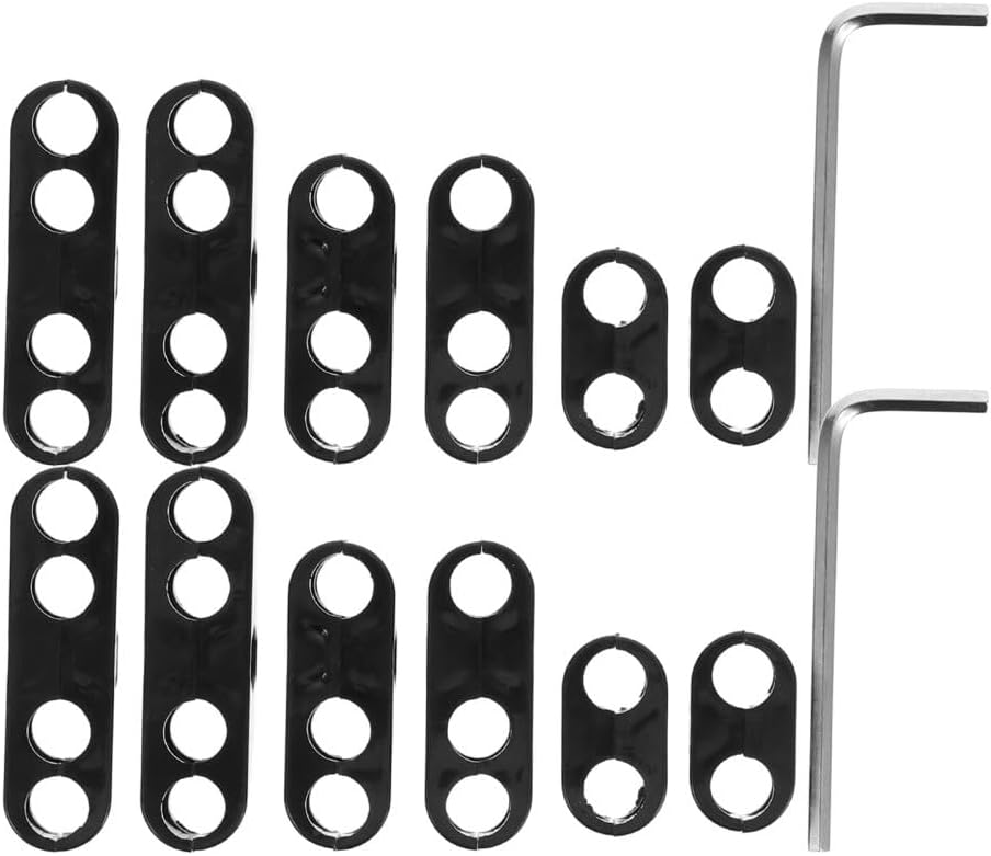 ya 4 8.10 14 Pcs Ignition Line Separator Spark Plug Spacer Wire Divider Looms Splitter