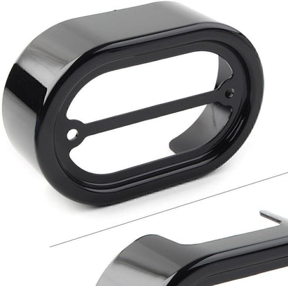 ya 6 8.14 Drag Black Regulator Cover for Harley-Davidson 01-2006 Softail FXST FLST FXSTD