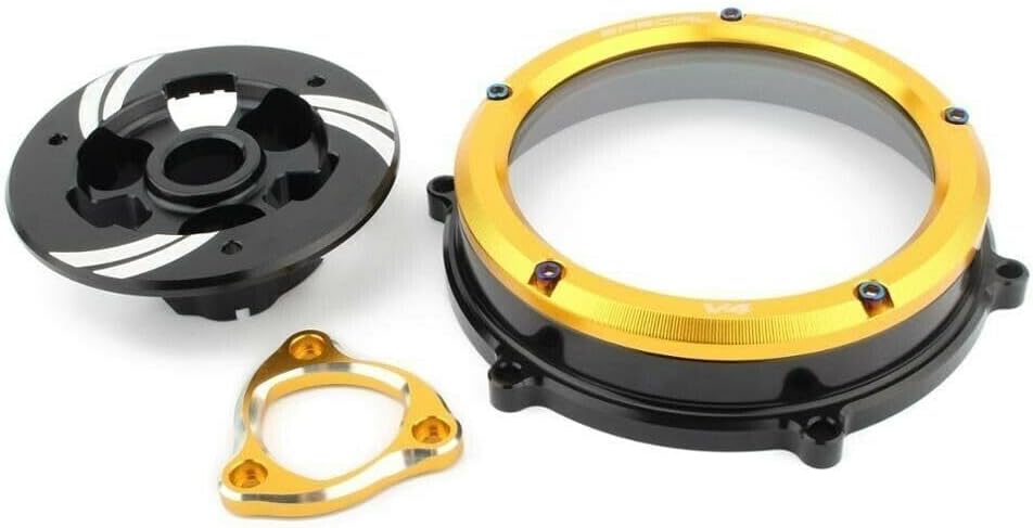 ya 23 10.7 baidi Racing-grade transparent clutch protector and spring retainer for Ducati 1199, 1299, and 959 Panigale V2-