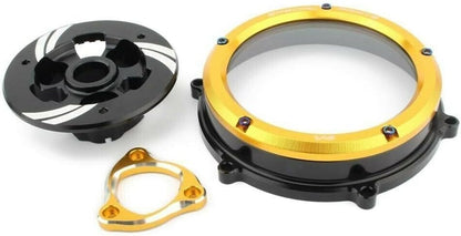 ya 23 10.7 baidi Racing-grade transparent clutch protector and spring retainer for Ducati 1199, 1299, and 959 Panigale V2-