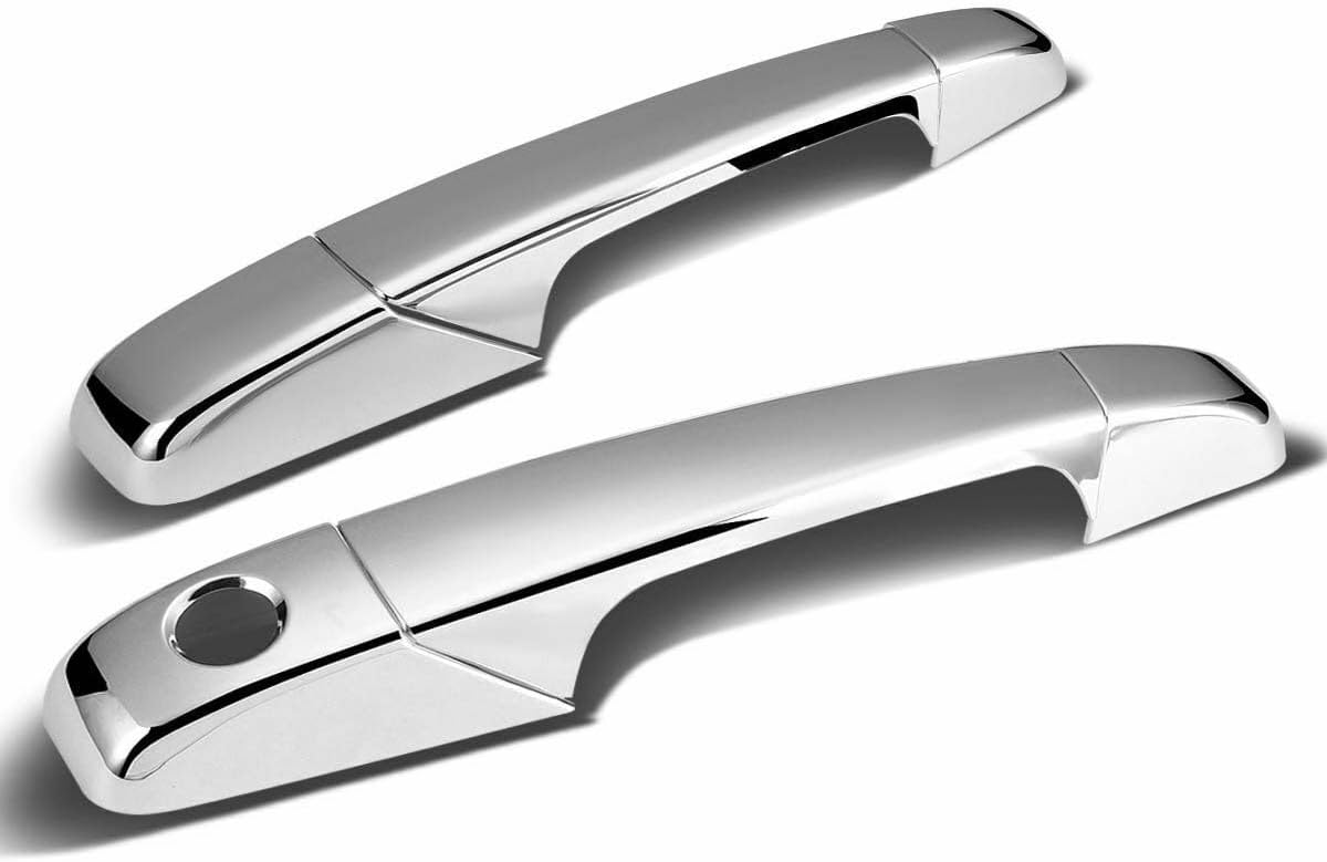 ya 10 9.16 baidi for 2007-2013 for Chevy for Silverado for GMC for Sierra 1500 2500 3500 Chrome 2Dr Handle Covers
