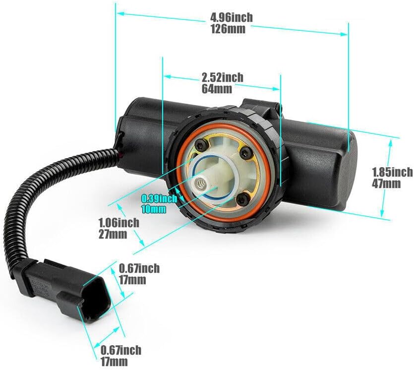 ya 5 8.24 baidi New Fuel Pump 228-9129 2289129 Fit for Caterpillar Backhoe 414E 416D 416E 420D+