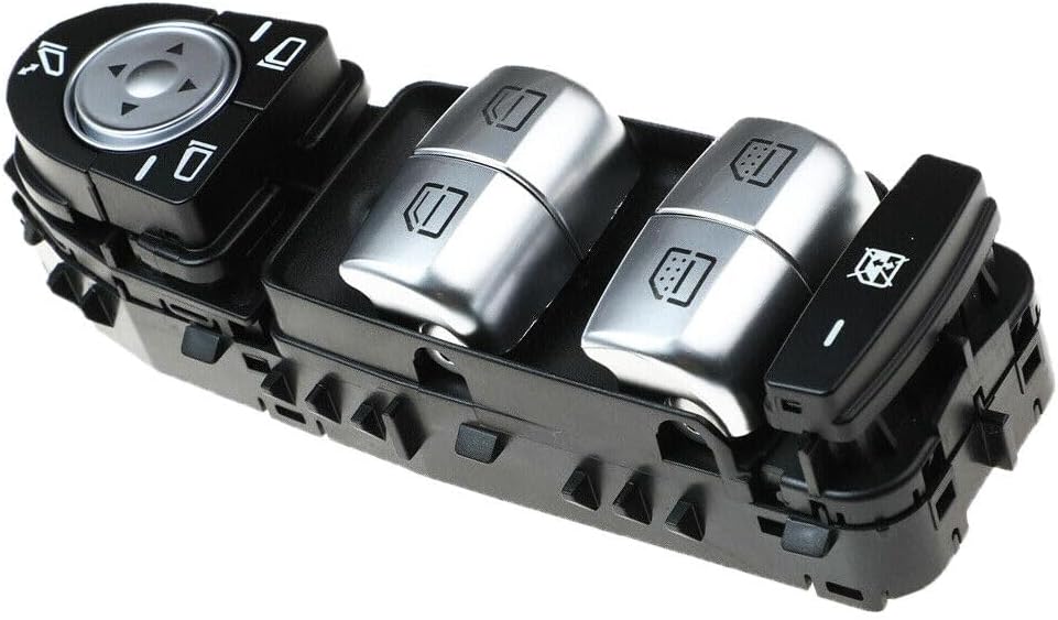 ya 11 9.14 zhengce Window Main Control Switch Black (White Light) 3 Pin for Mercedes S-Class W