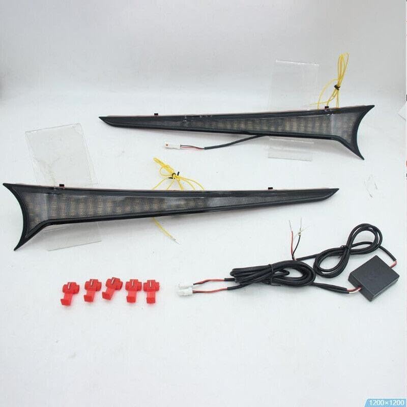 ya 11 9.14 baidiLED Daytime Running Lights Grille Signal Lights for Toyota Camry SE/XSE 2018-2024-