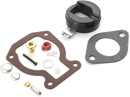 ya 2 8.15 Carburetor Carb Kit w/Float fit Johnson Evinrude 9.9 HP 15 HP 1974-1988 398453