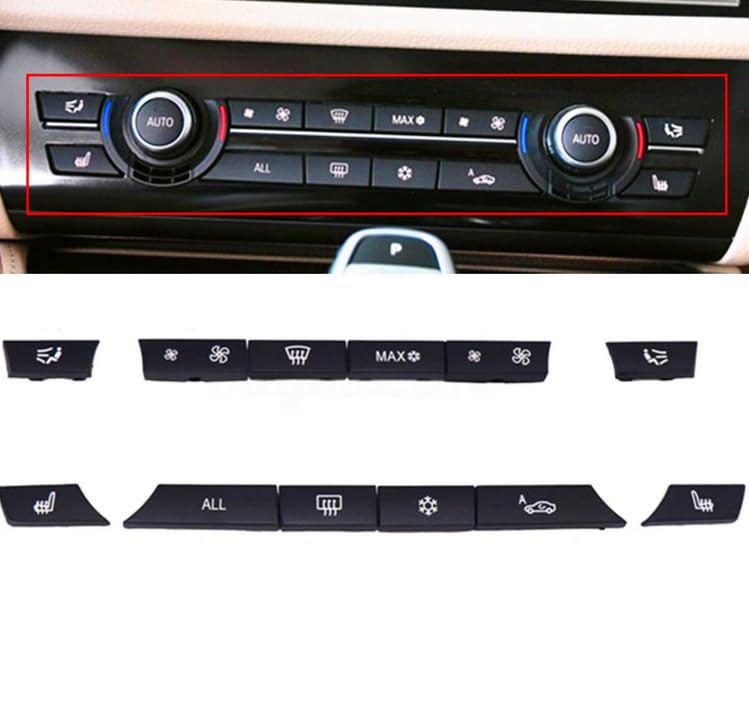 ya 3 8.24 baidi 12 Button keycap Repair kit air Conditioning Heater Switch Suitable for BMW F07 F10 F11 F01