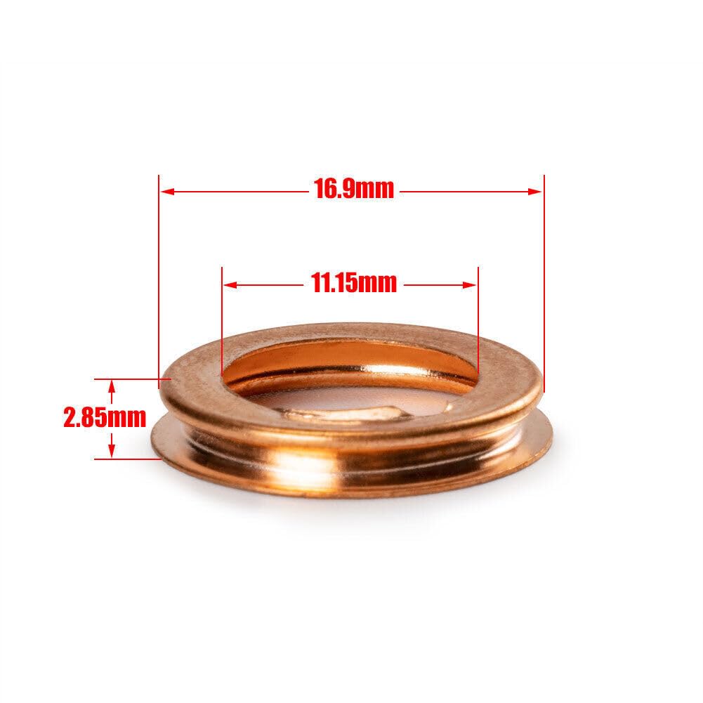 ya 10 9.16 zhengce 200X for Nissan for Infiniti Metal Drain Plug Crushed Washing Machine Washe