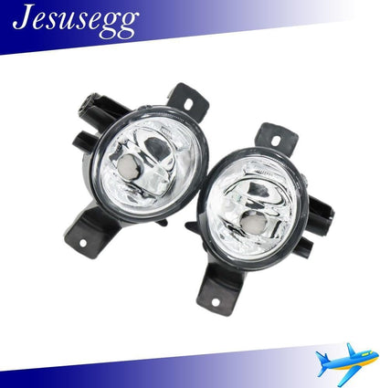ya 9 10.24 Set of 2 Bumper Fog Light fits 2008-2012 X6 E71 E72 Left & Right 7187631/632
