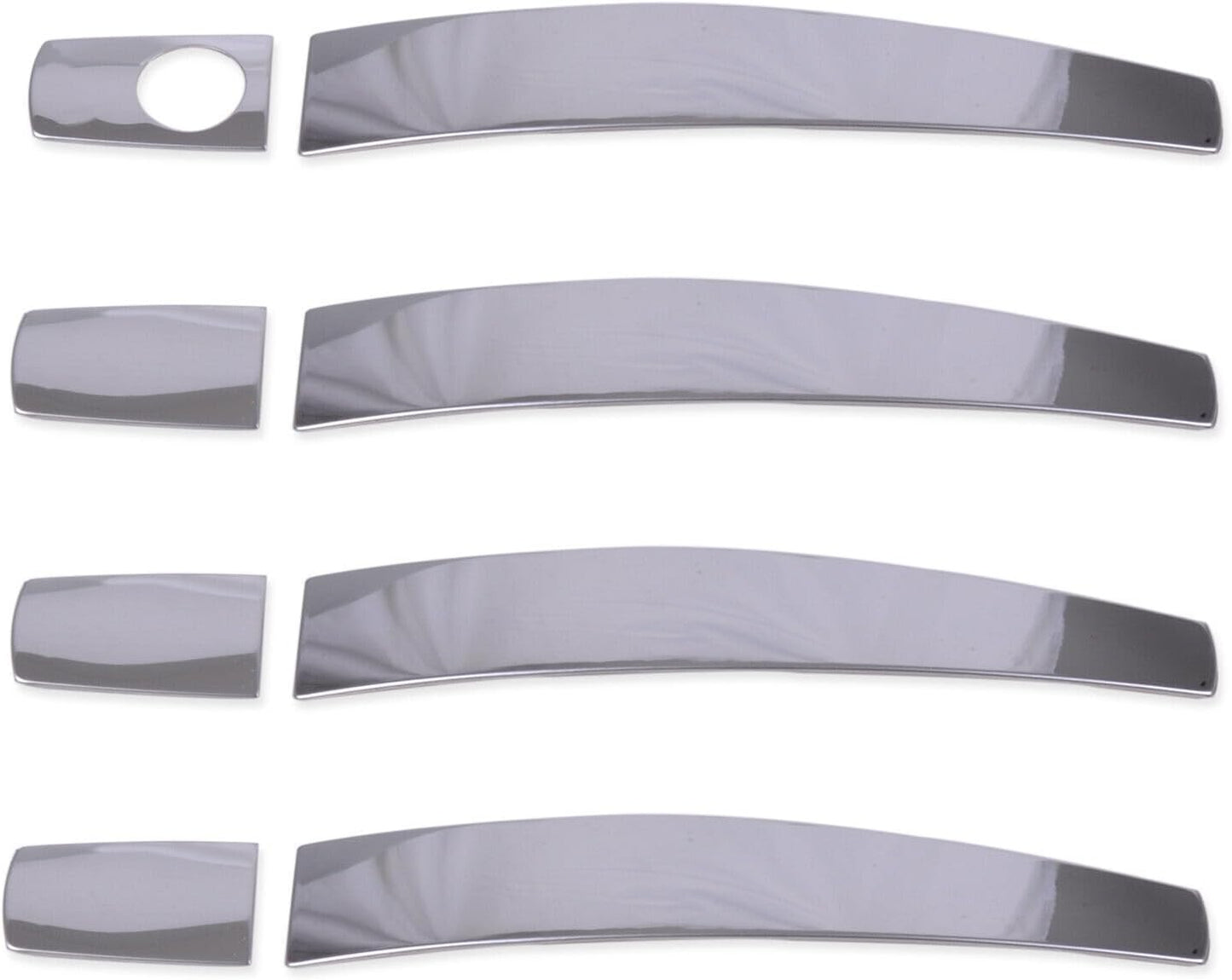 ya 2 8.15 Complete Set of Stainless Steel Door Handle Cover Decorative Molded Cap Moulding @