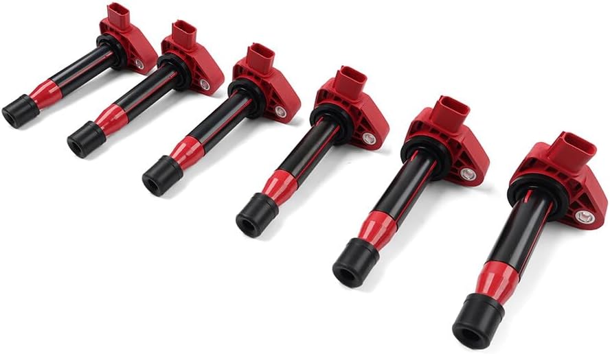 ya 9 10.24 6PCS Ignition Coil UF242 for Honda Odyssey for Accord for Civic Pilot for Acura CL RL