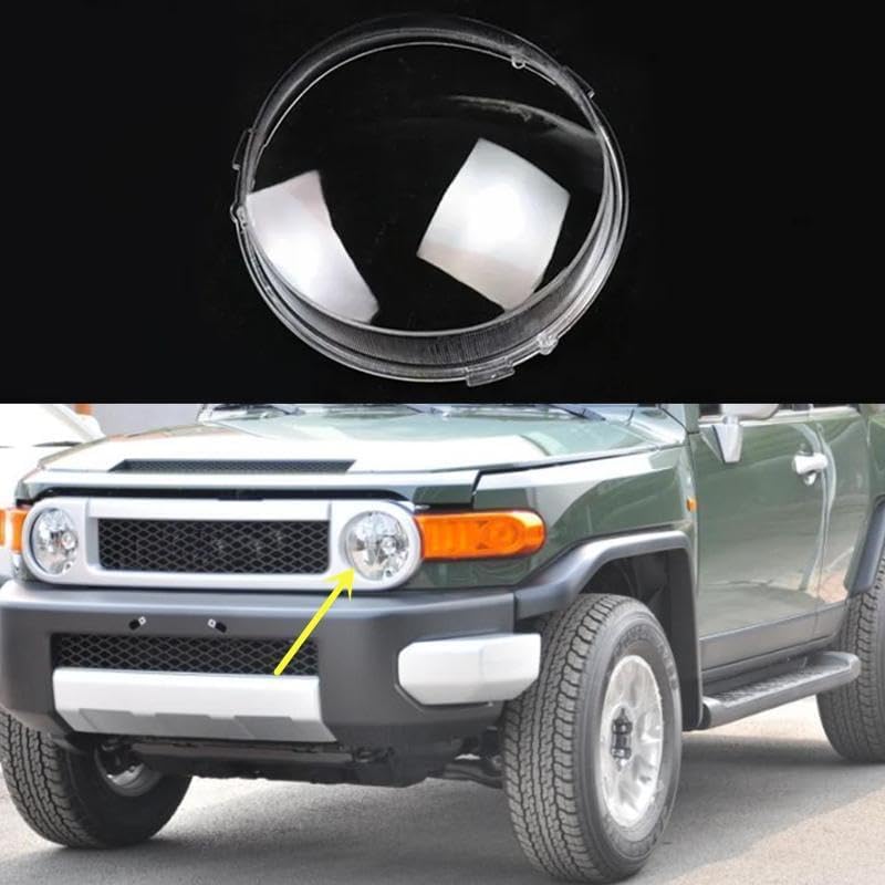 ya 4 8.24 baidi Transparent headlight lens housing protective cover left for Toyota FJ Cruiser 07-2021