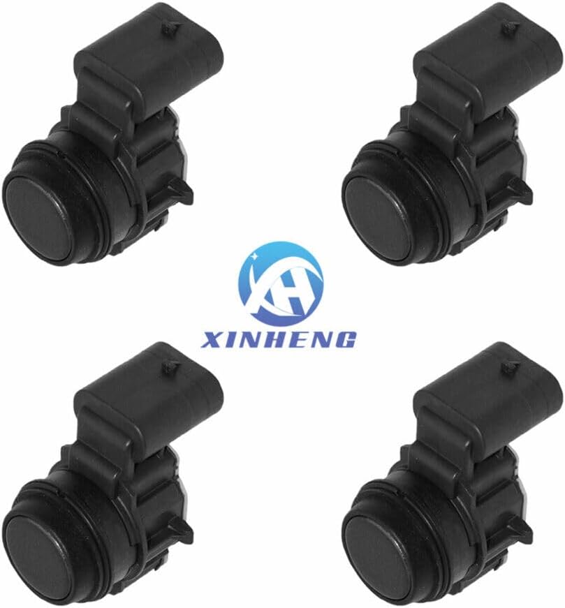 ya 2 8.15 4PCS 1048473-01-A PDC Ultrasonic Parking Sensor Black for Tesla Model S Model X