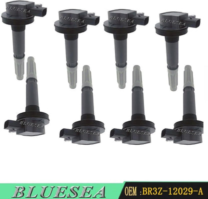 ya 4 8.24 baidi 8PCS NEW Ignition Coil for 2011-2016 for Ford F-150 for Mustang GT 5.0L V8 BR3Z-12029-A