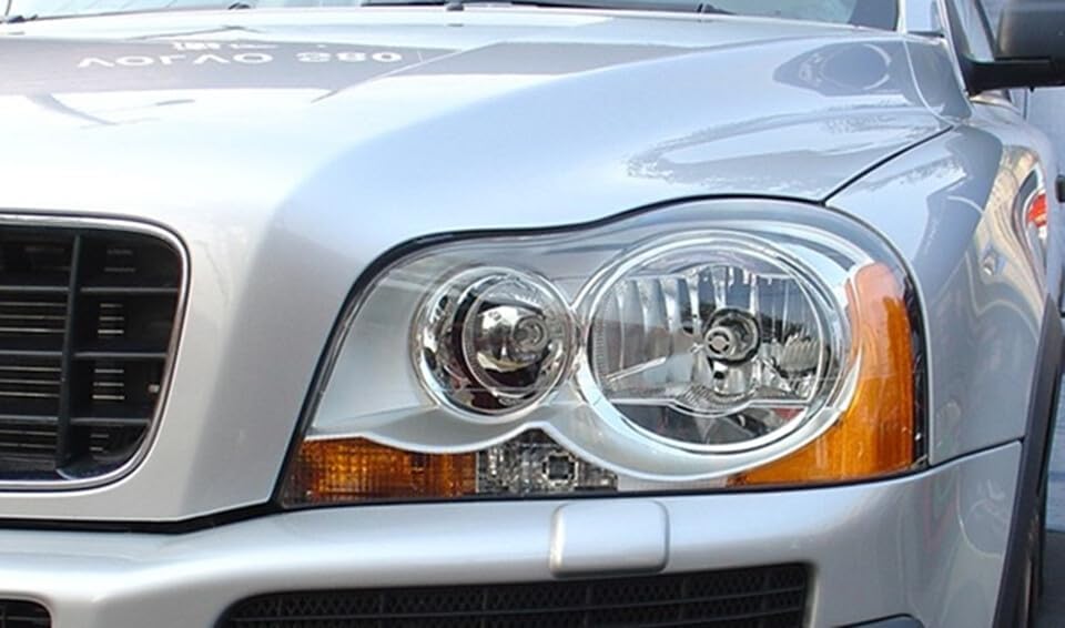 ya 11 9.14 zhengce Pair Lampshade Lens Cover Front Headlight Headlamp for Volvo XC90 2006-2014